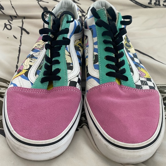 Vans x Disney Old Skool 80s Mickey Mouse Sneakers Limited Edition - Picture 7 of 10